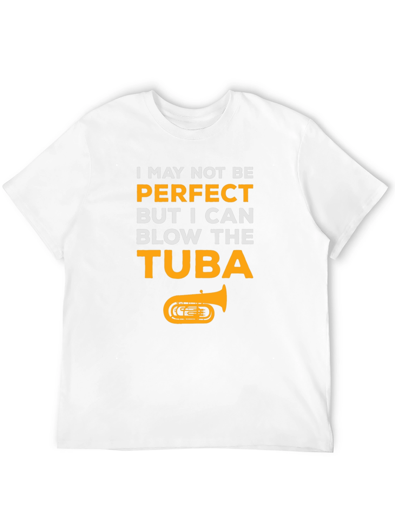 Tuba Player Graphic T-Shirt - Musical Humor Tee