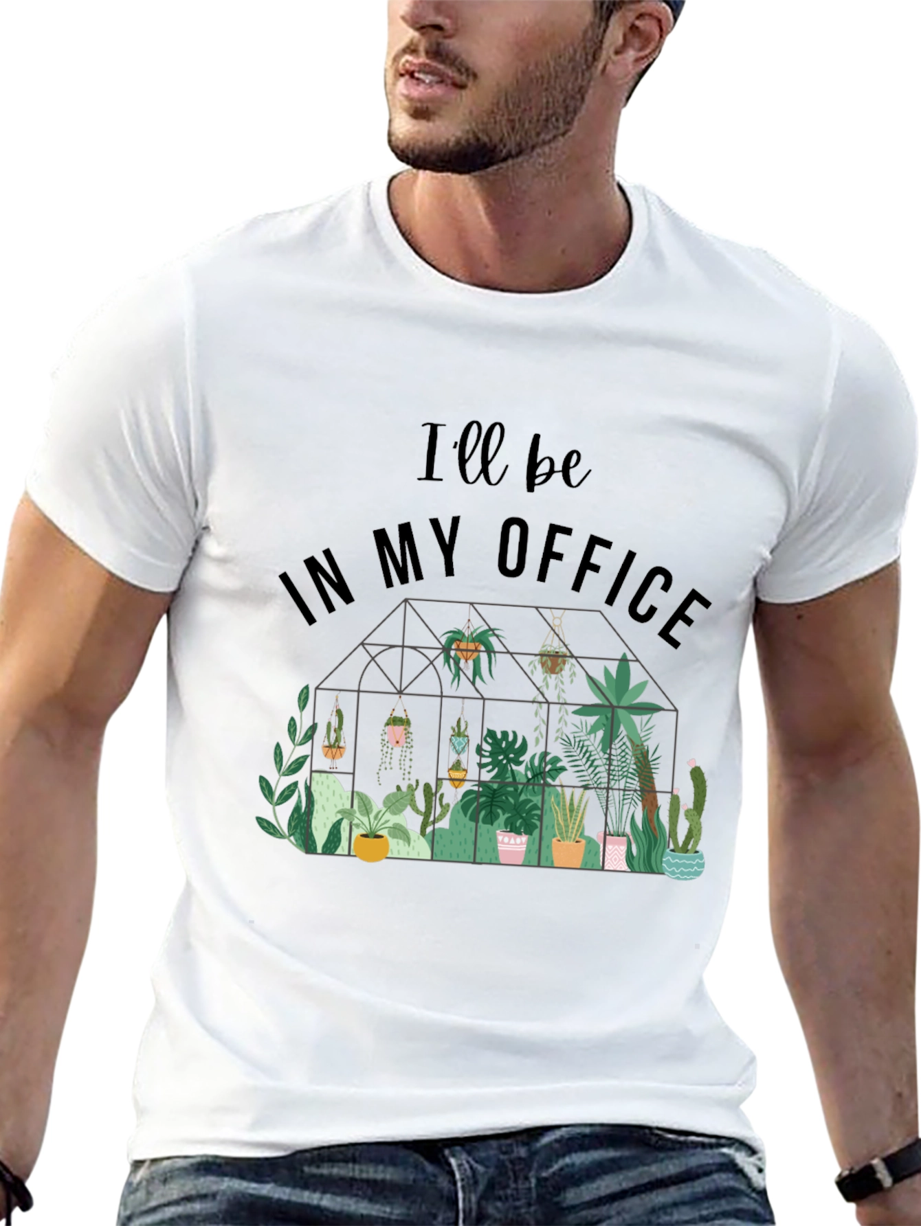 Ill Be In My Office Plant Lover T-Shirt
