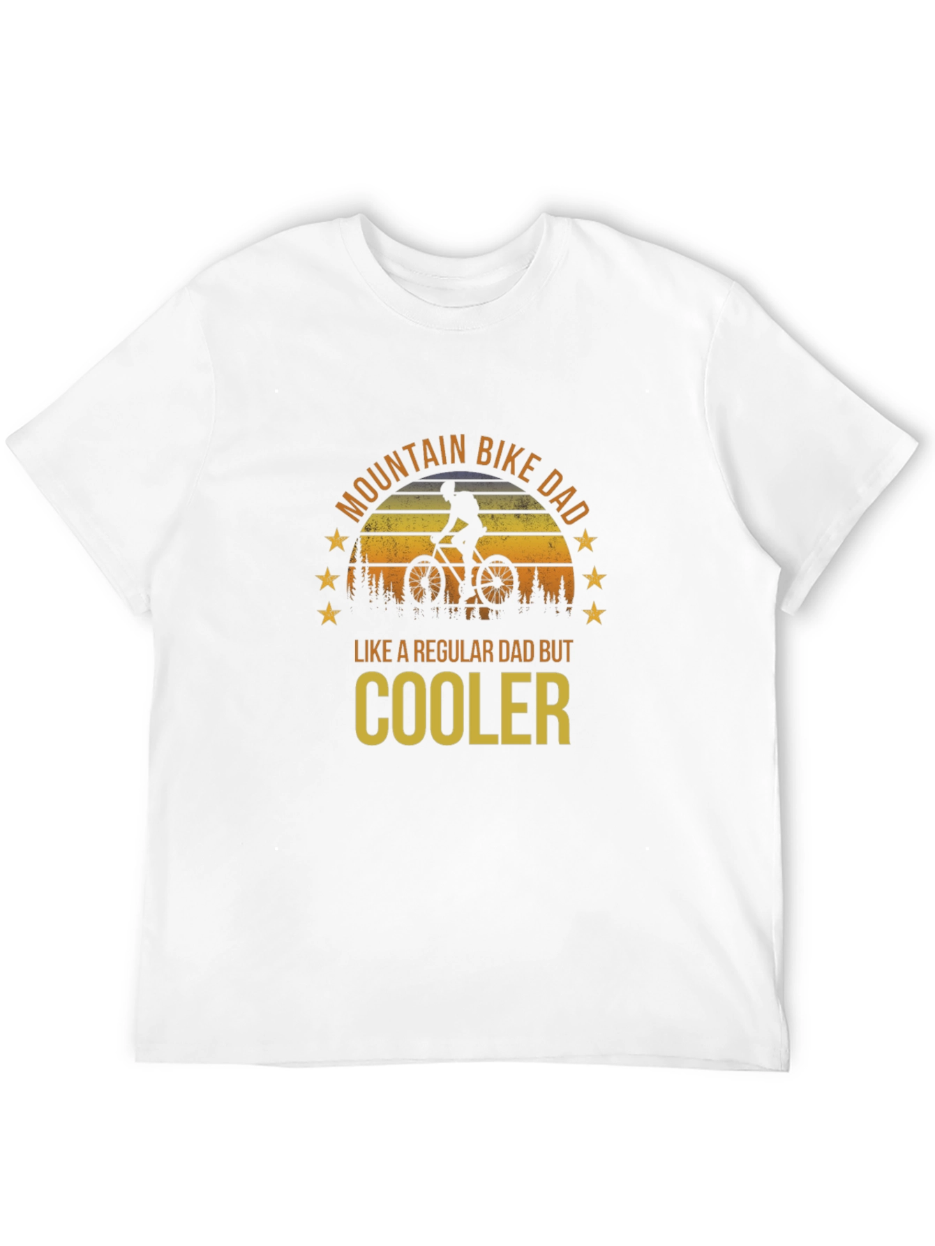 Mountain Bike Dad T-Shirt - Regular Dad But Cooler!