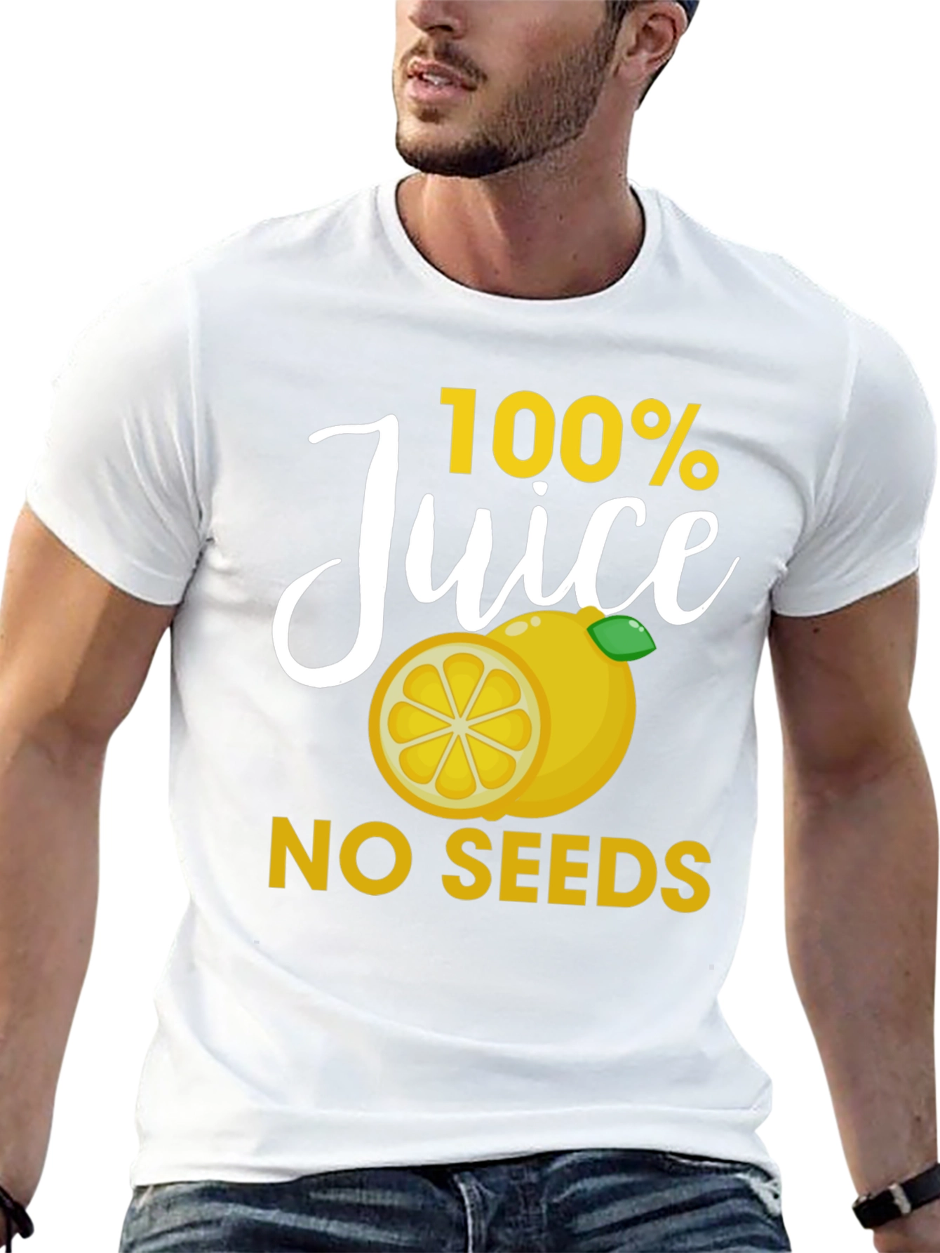 100% Juice No Seeds Graphic T-Shirt