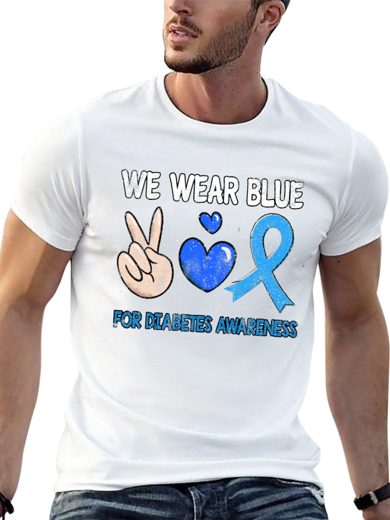 Diabetes Awareness T-Shirt - We Wear Blue