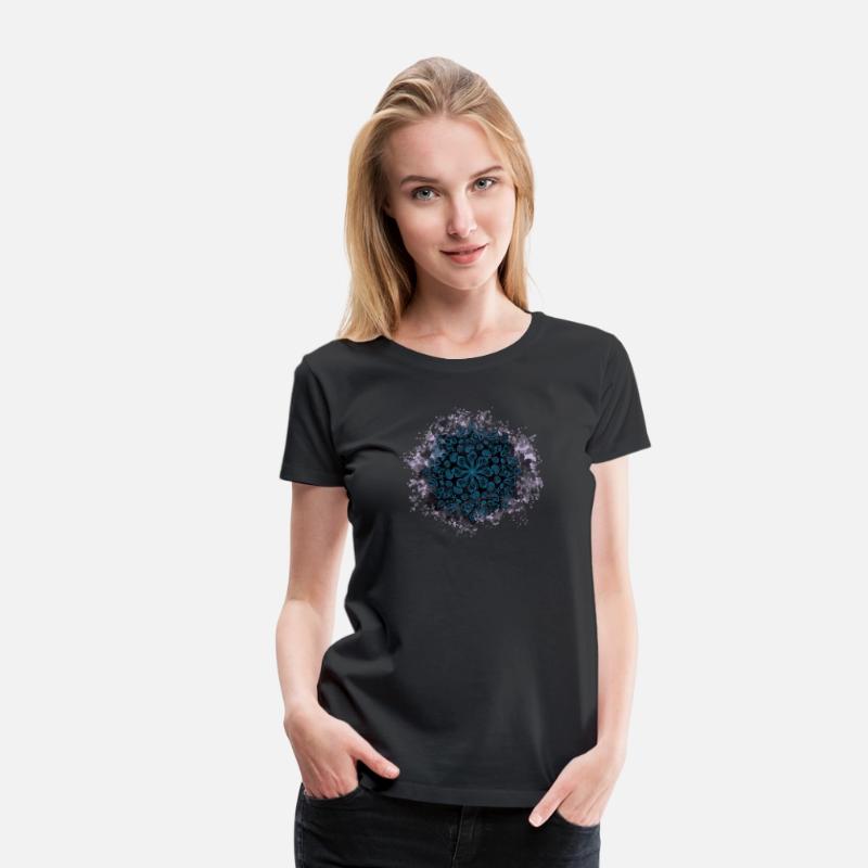 Dark Seashell Mandala