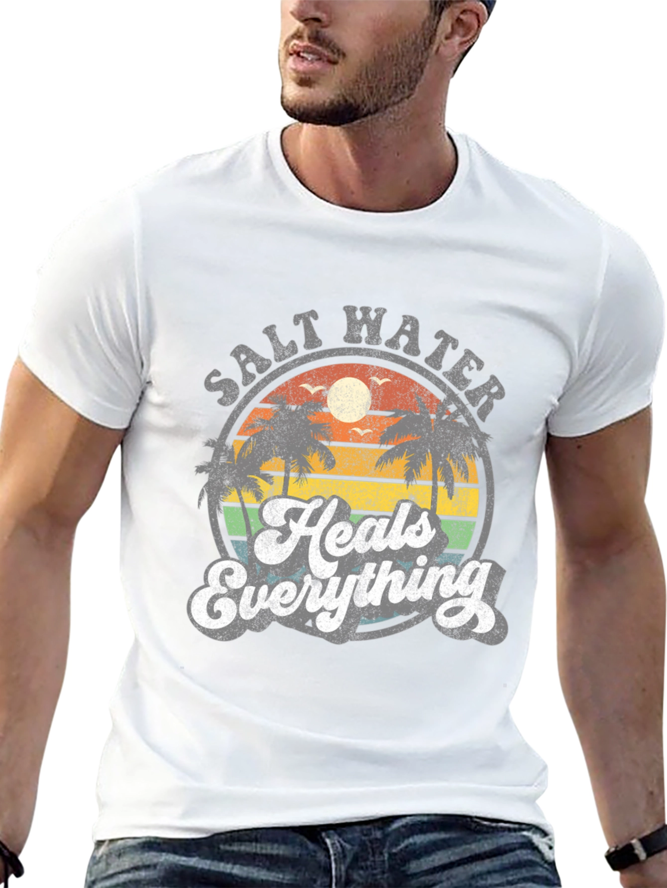 Salt Water Heals Everything Graphic Tee