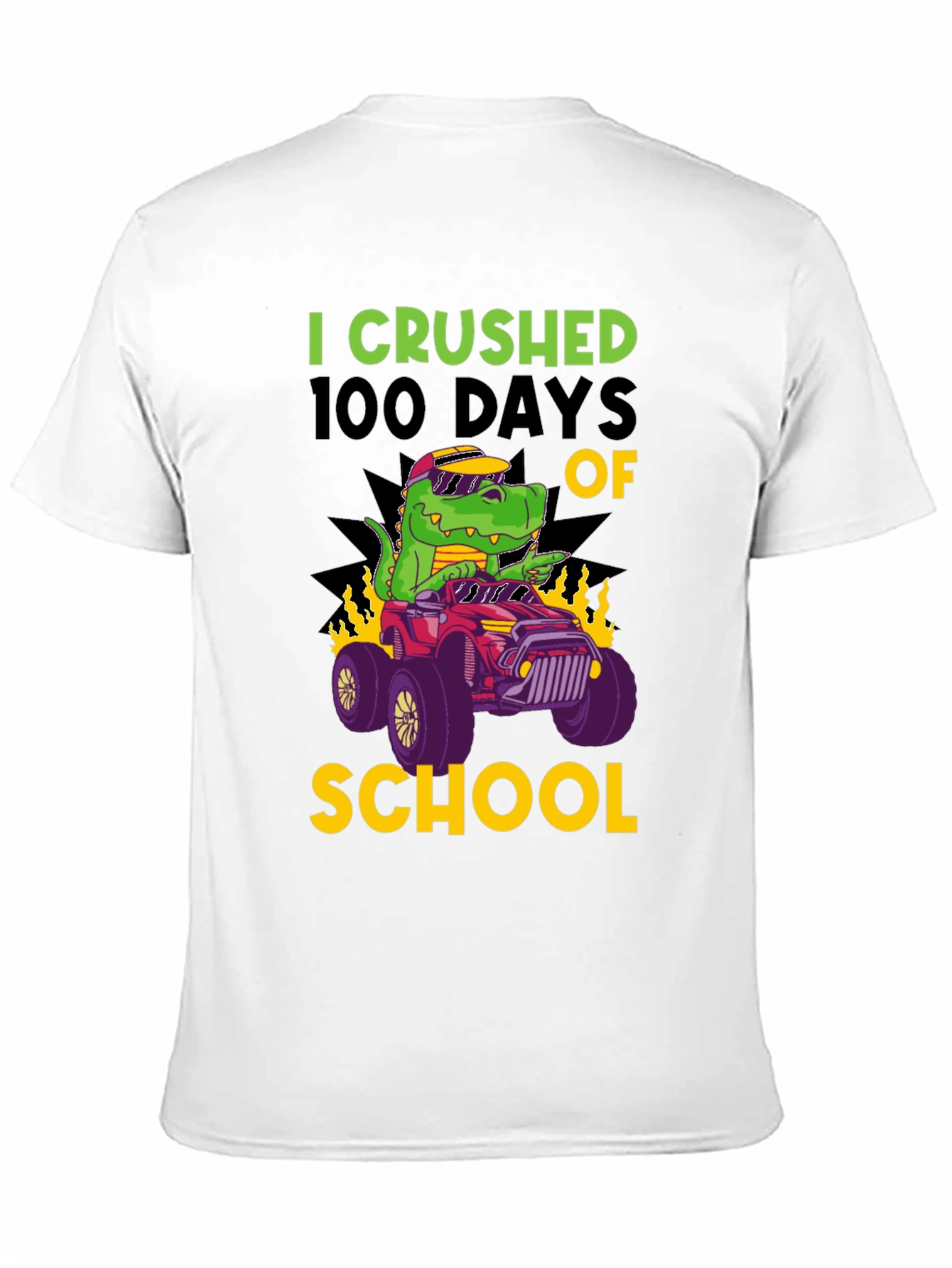 Crushed 100 Days of School T-Shirt