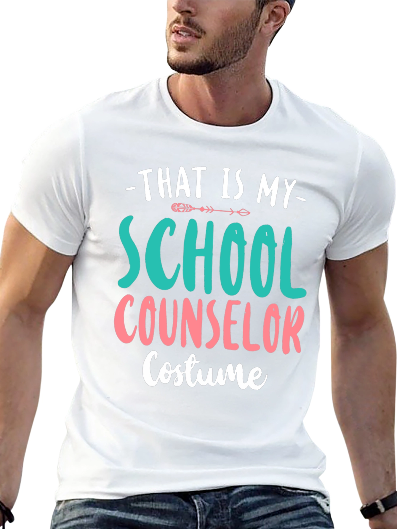 School Counselor Costume T-Shirt Funny Halloween