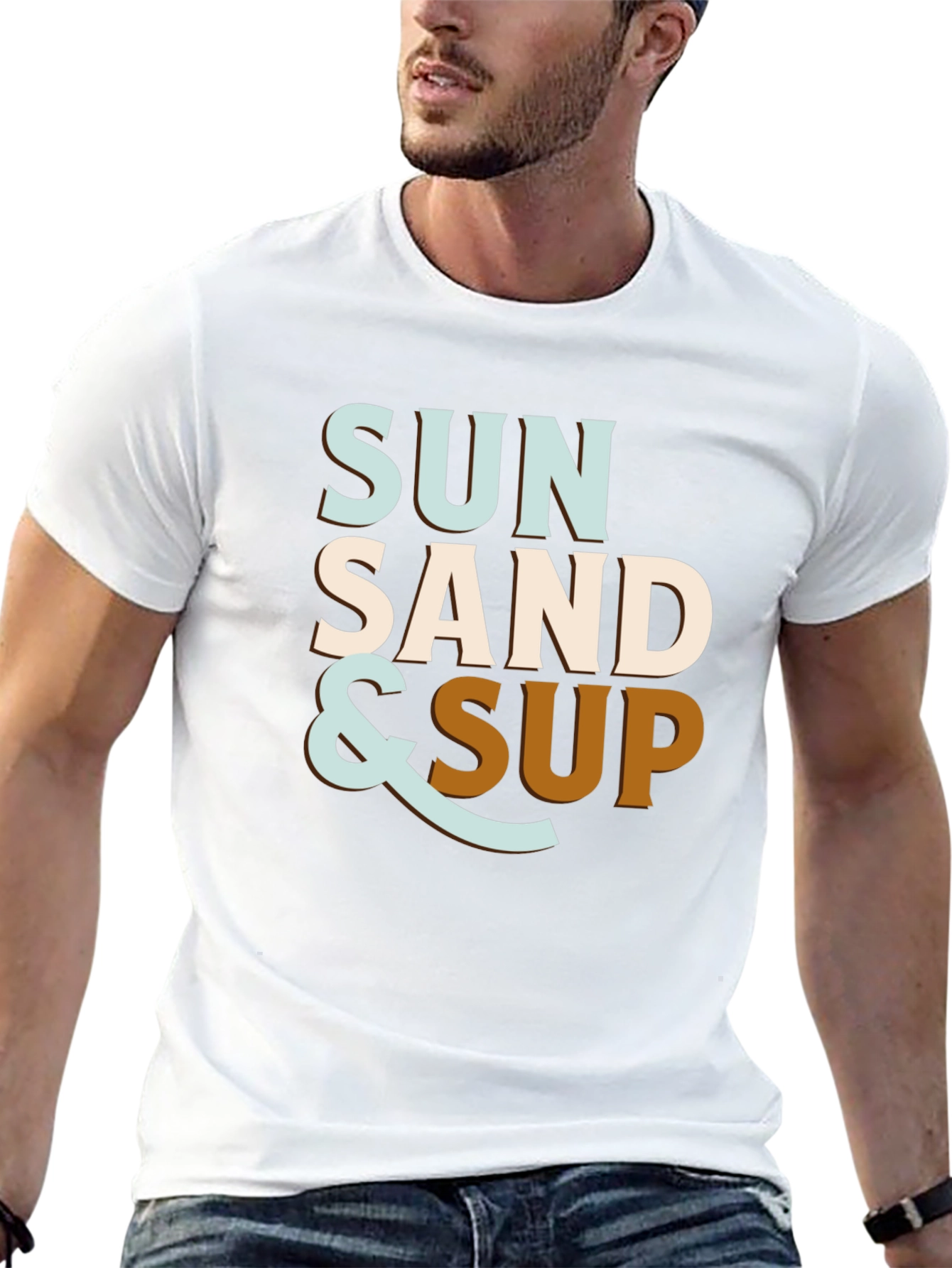 Sun Sand & SUP Graphic Tee