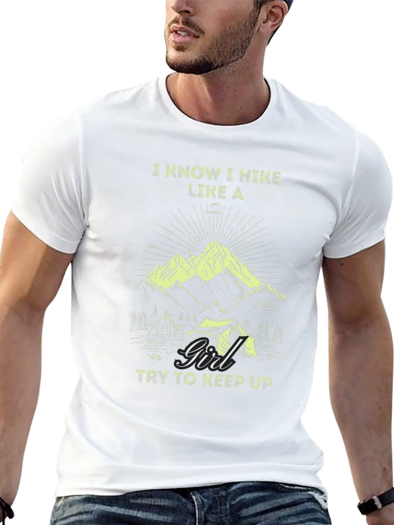 I Hike Like A Girl T-Shirt