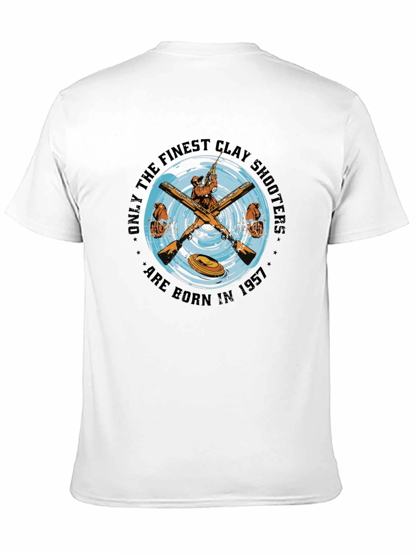 Finest Clay Shooters Born in 1957 T-Shirt