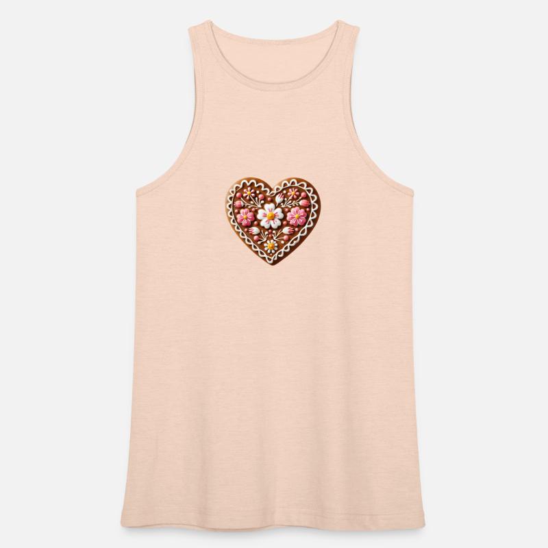 Gingerbread heart: Sweet tradition and love united