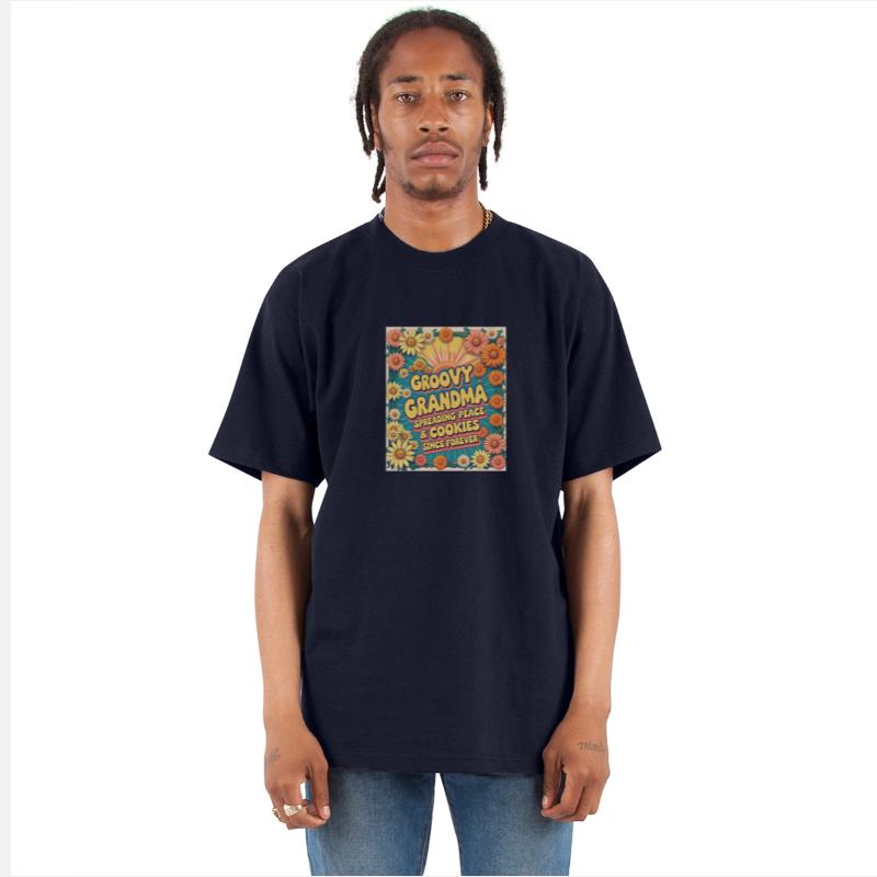 Groovy Grandma Spreading Peace and Cookies – Retro