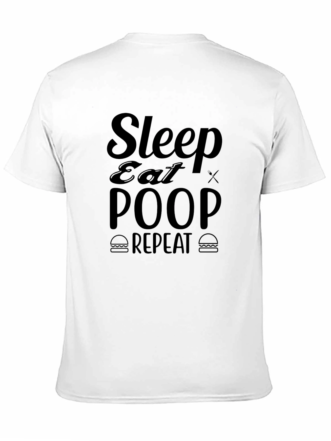 Sleep Eat Poop Repeat Graphic Tee