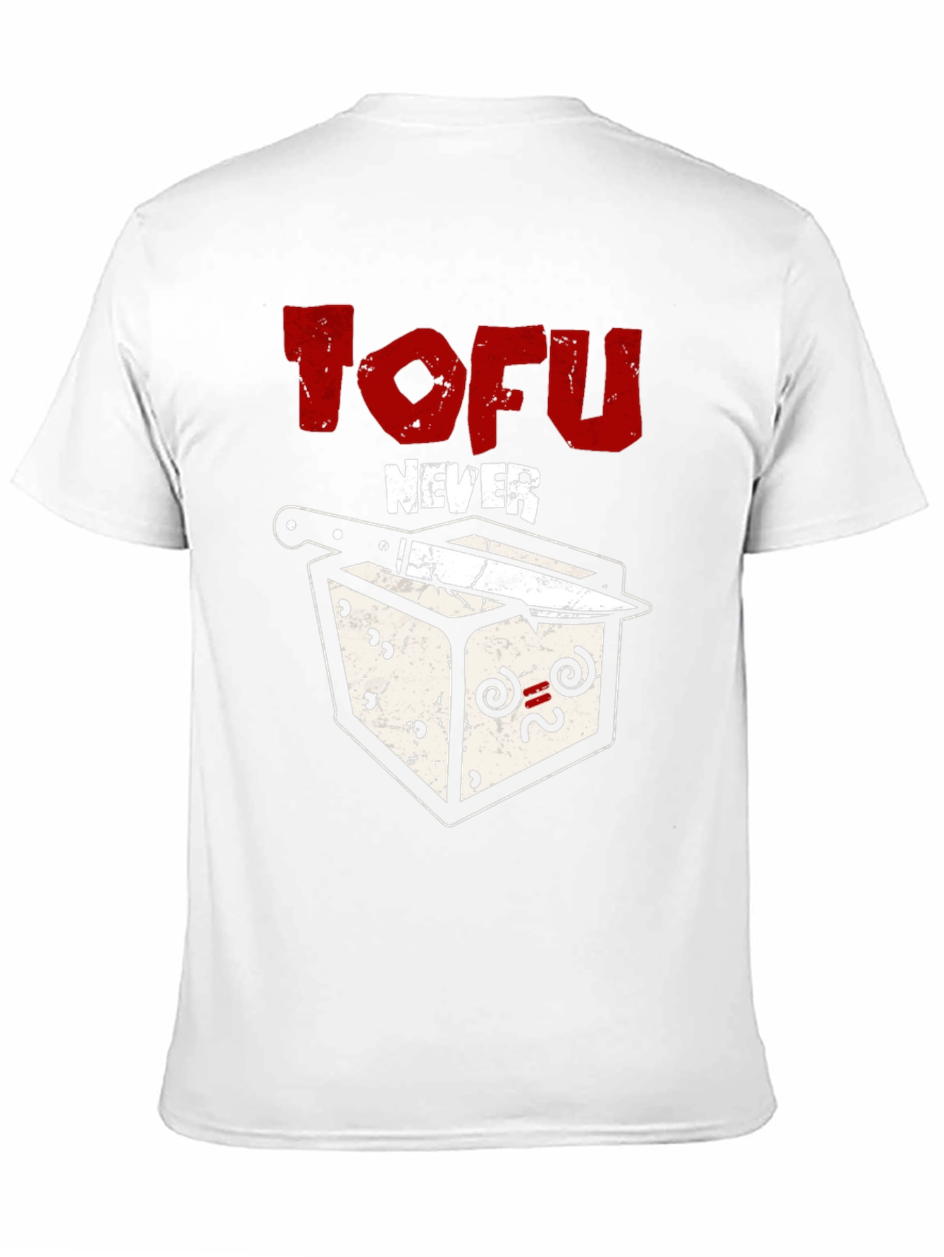 Tofu Never Die Black Graphic Tee