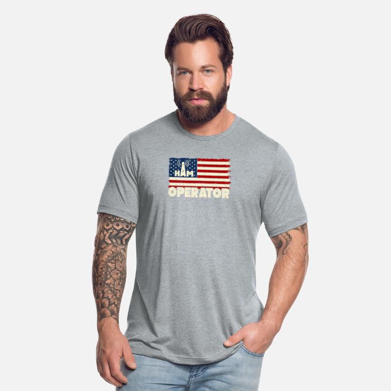 Ham Operator US Flag