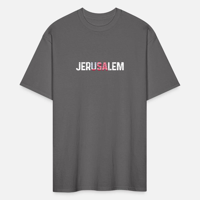 Jerusalem Usa America Flag Israel