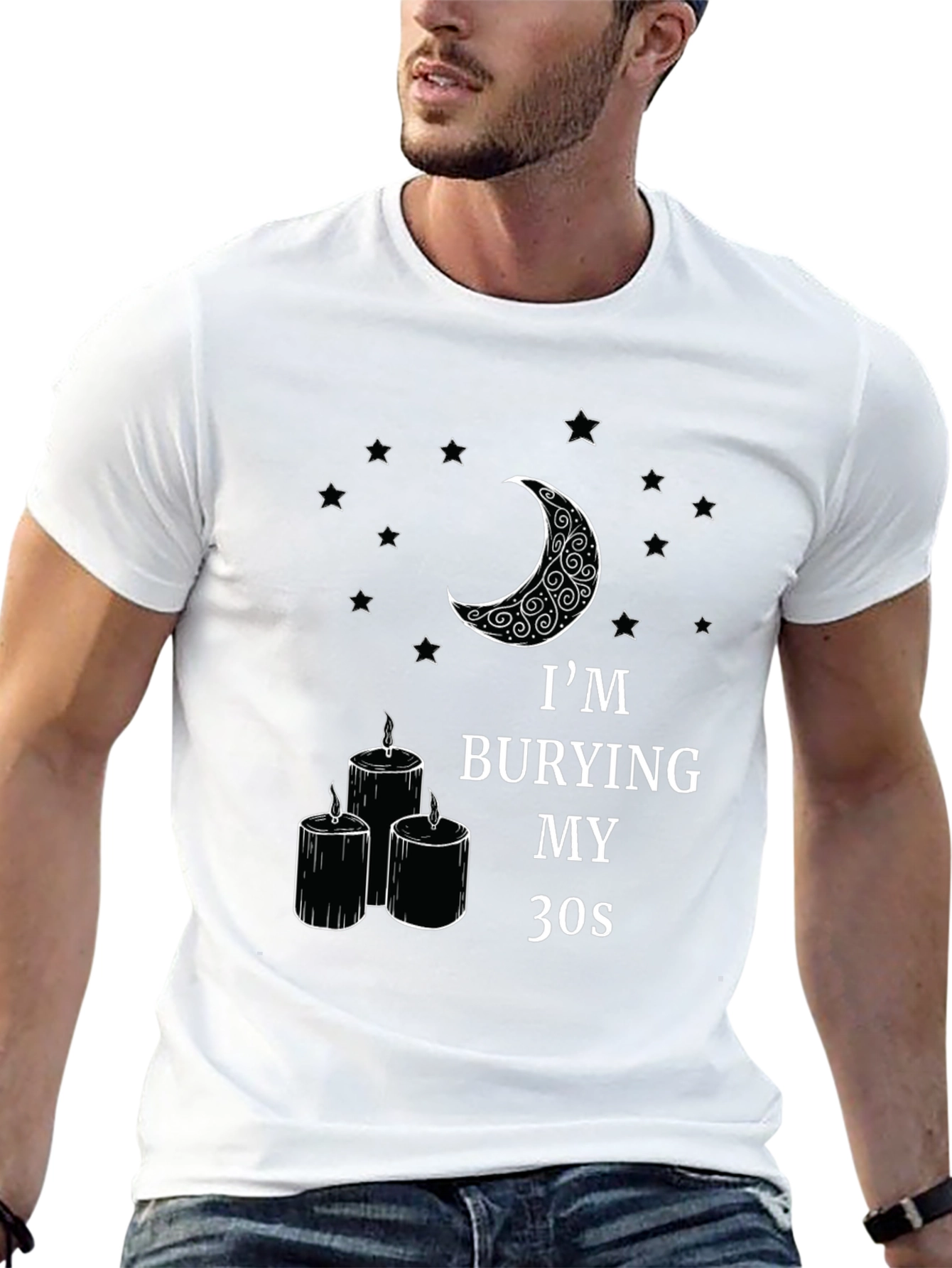 Burying My 30s Graphic Tee - Birthday Celebration Shirt