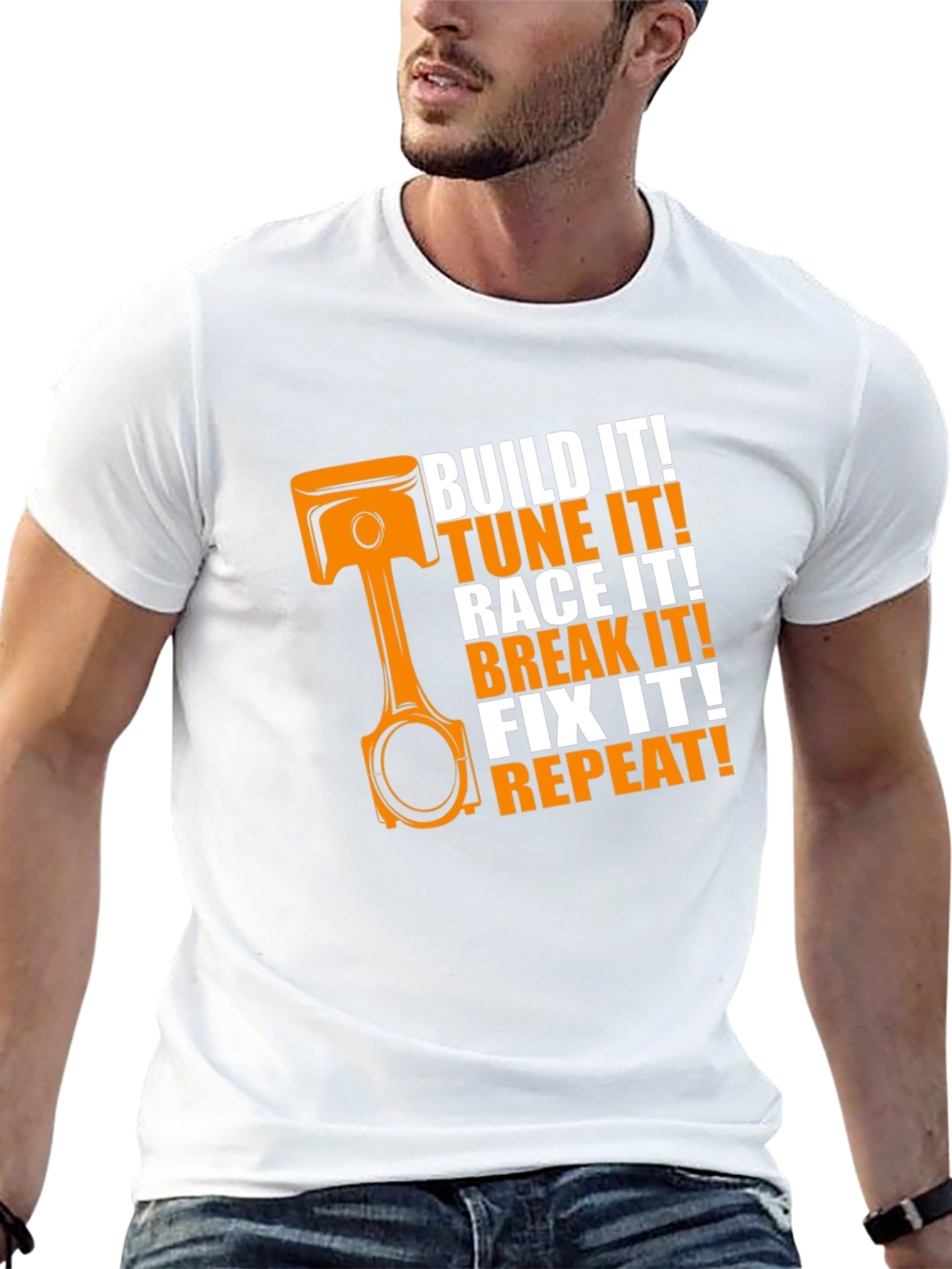Build It! Car Enthusiast Graphic Tee