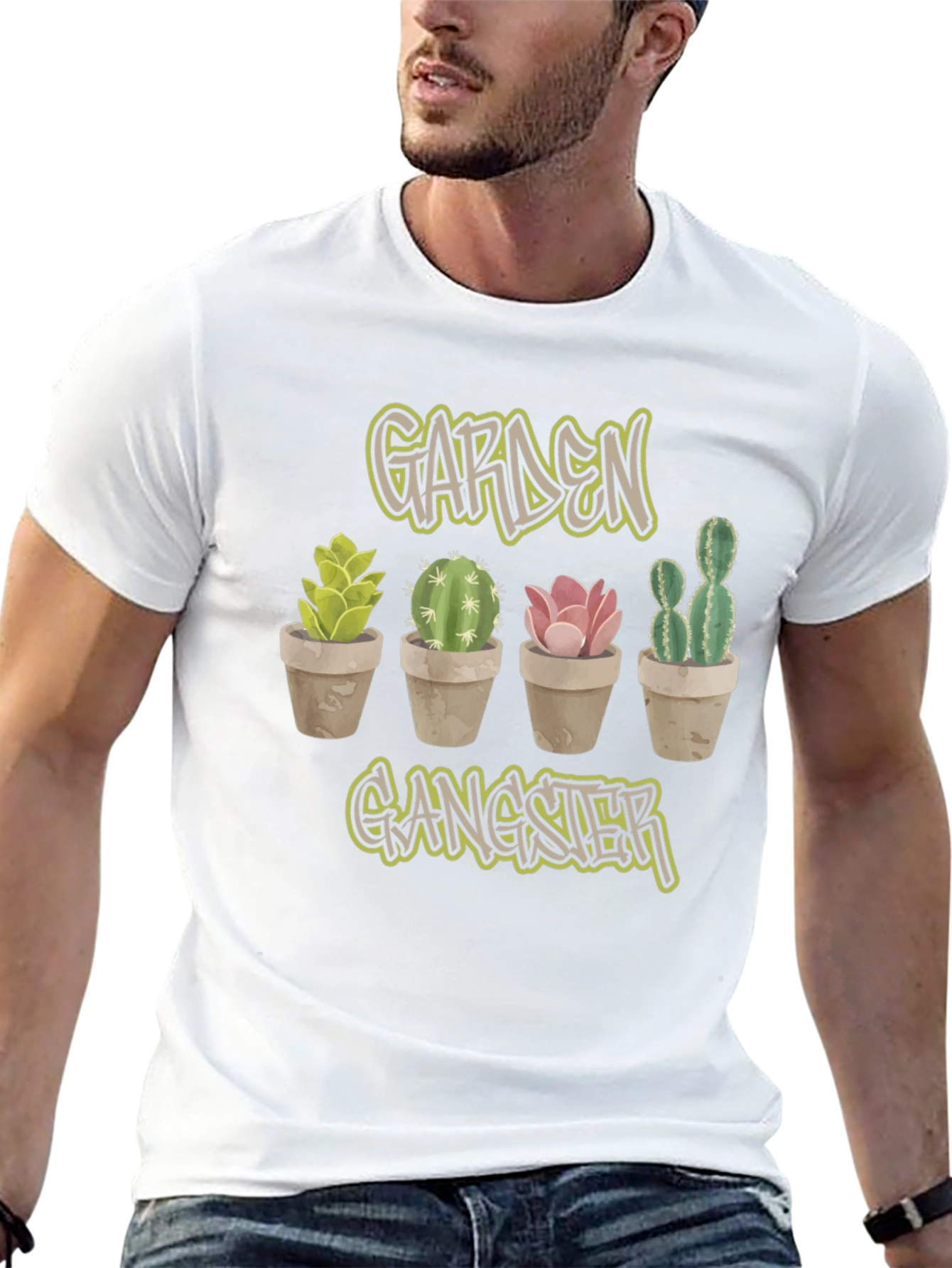 Garden Gangster Cactus Tee