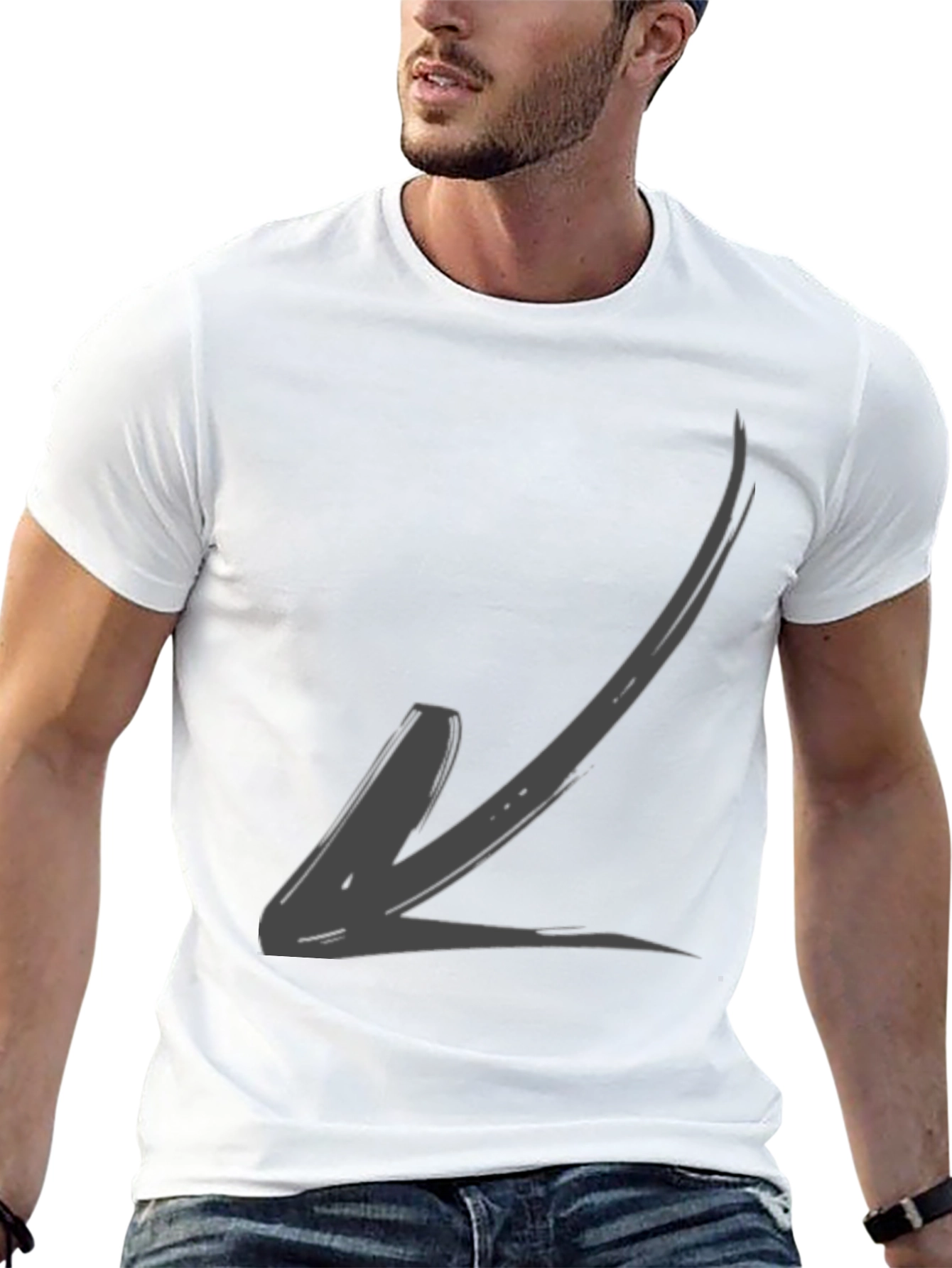Cool Arrow Graphic Tee - Casual Style