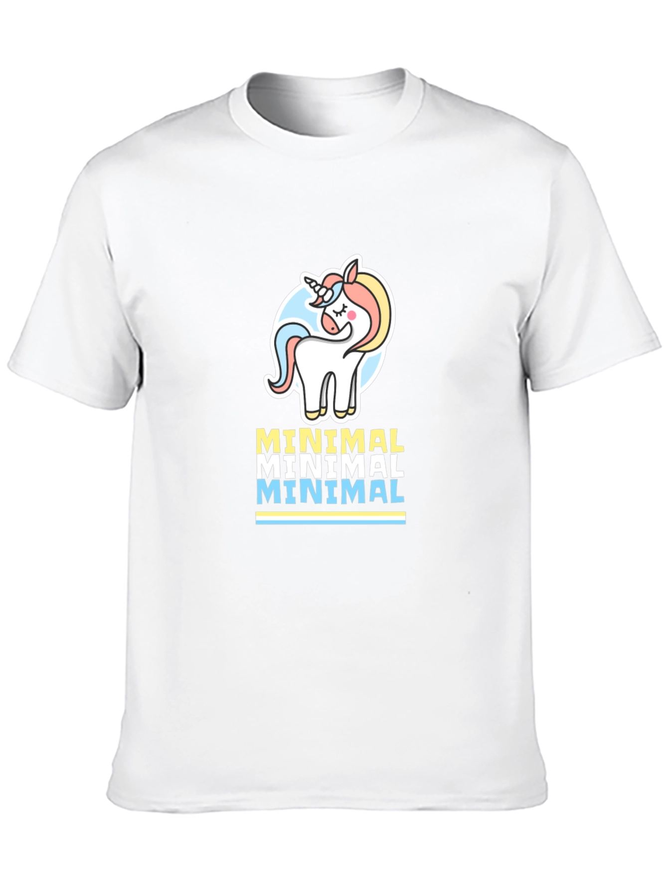 Minimal Unicorn Graphic T-Shirt
