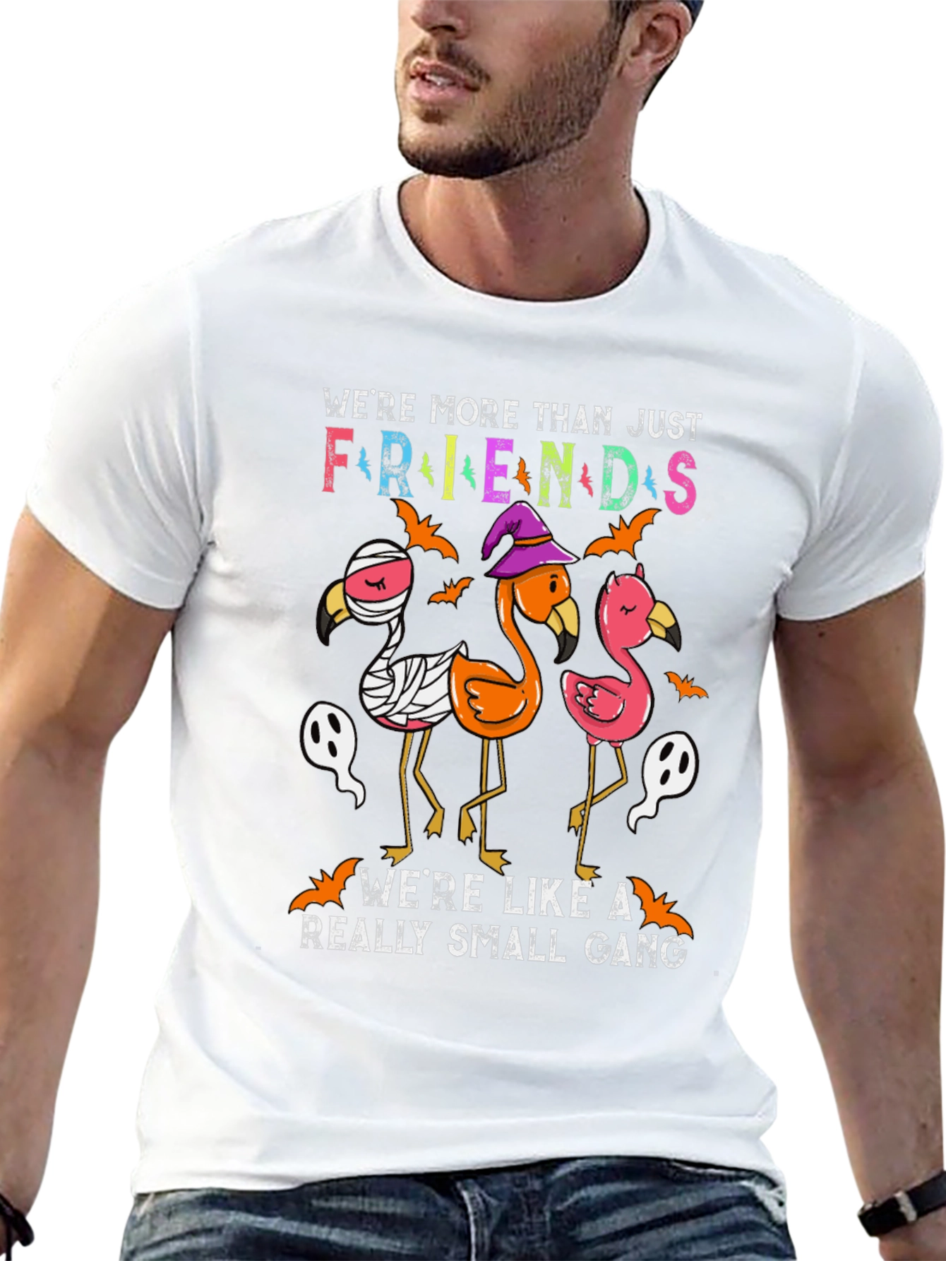 Halloween Flamingo Friends T-Shirt