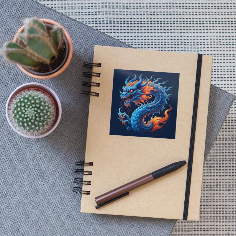 Navy Blue Dragon