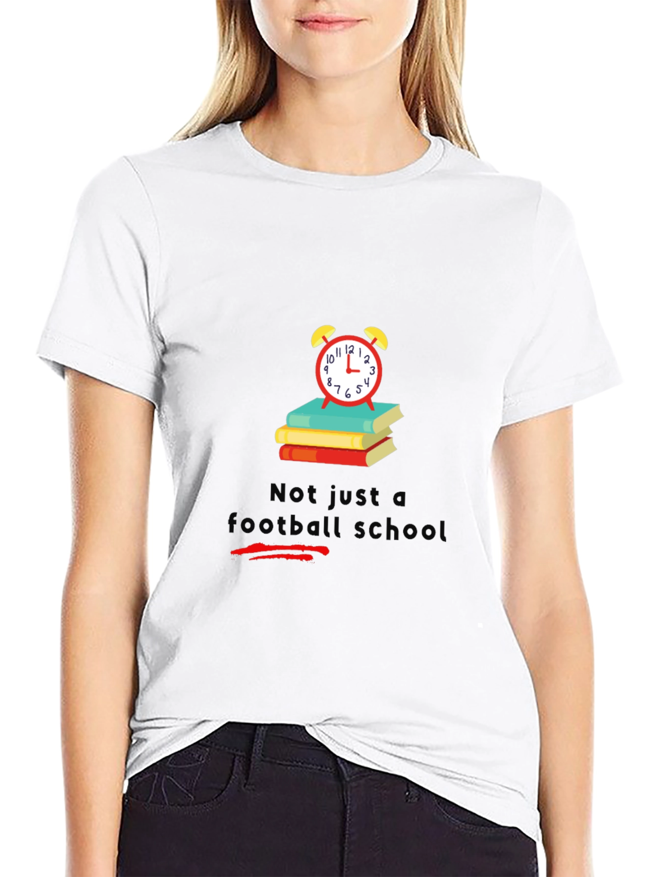 Not Just A Football School Graphic Tee