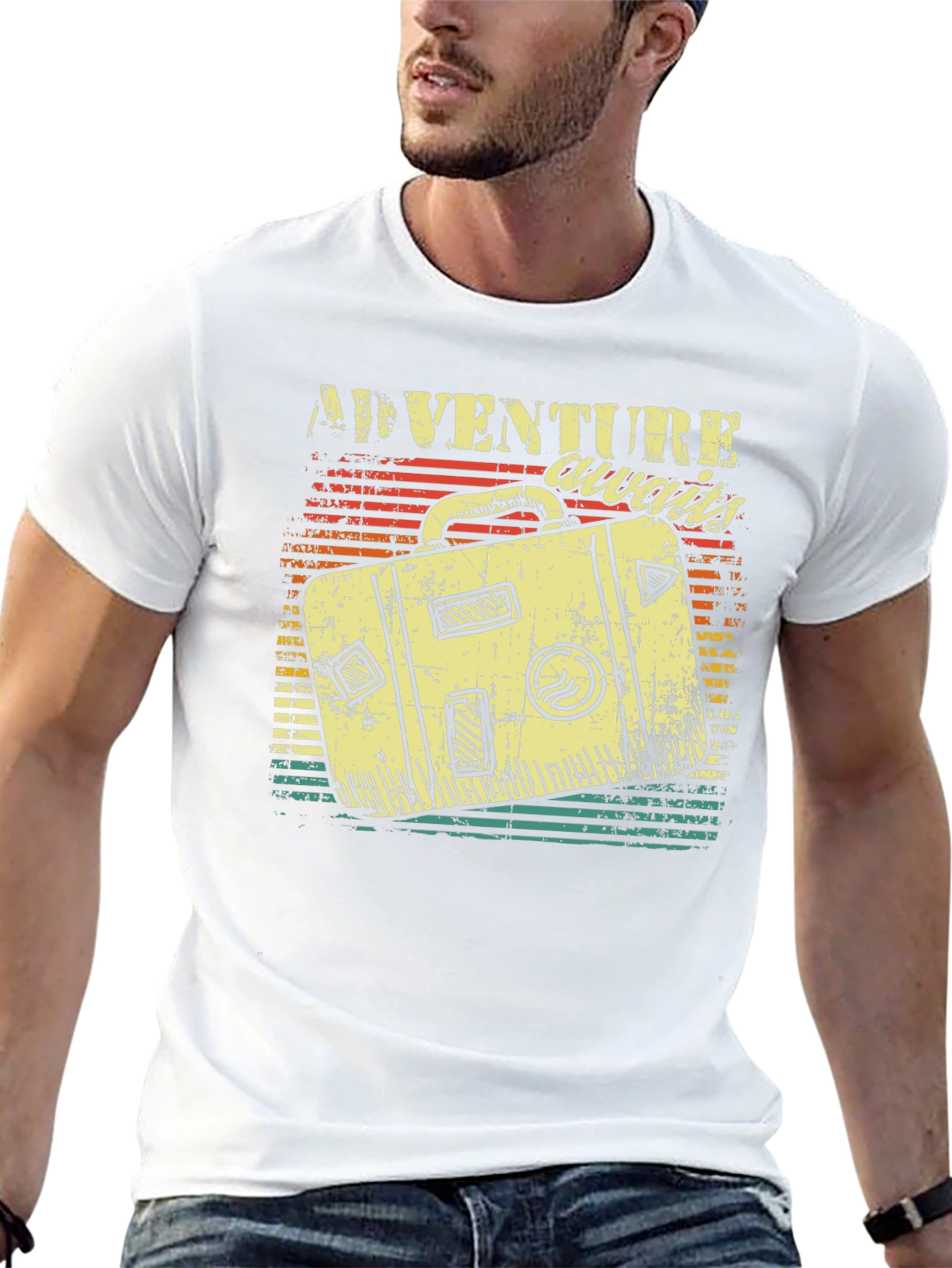 Adventure Awaits Graphic T-Shirt