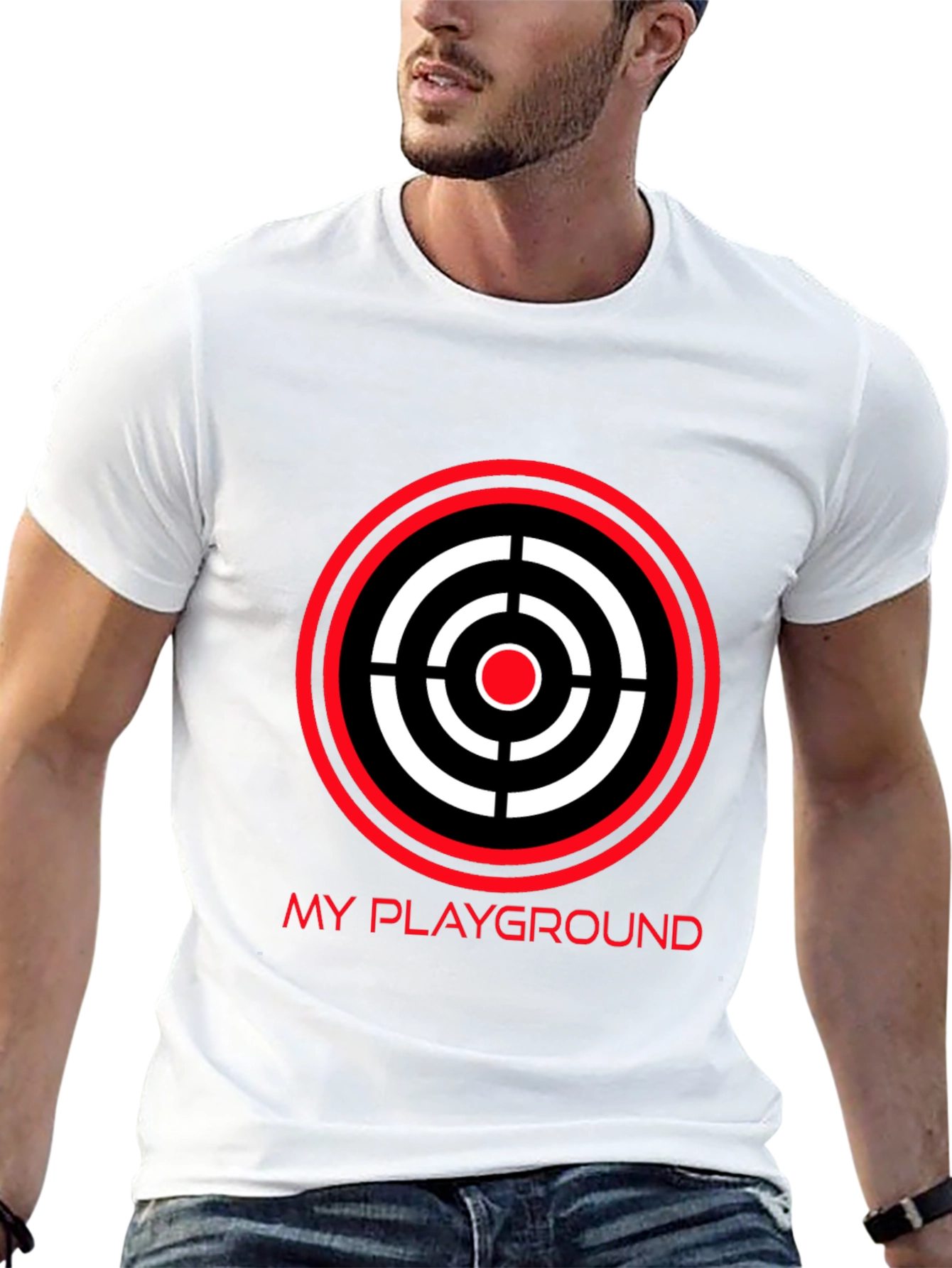 Target Logo Black T-Shirt