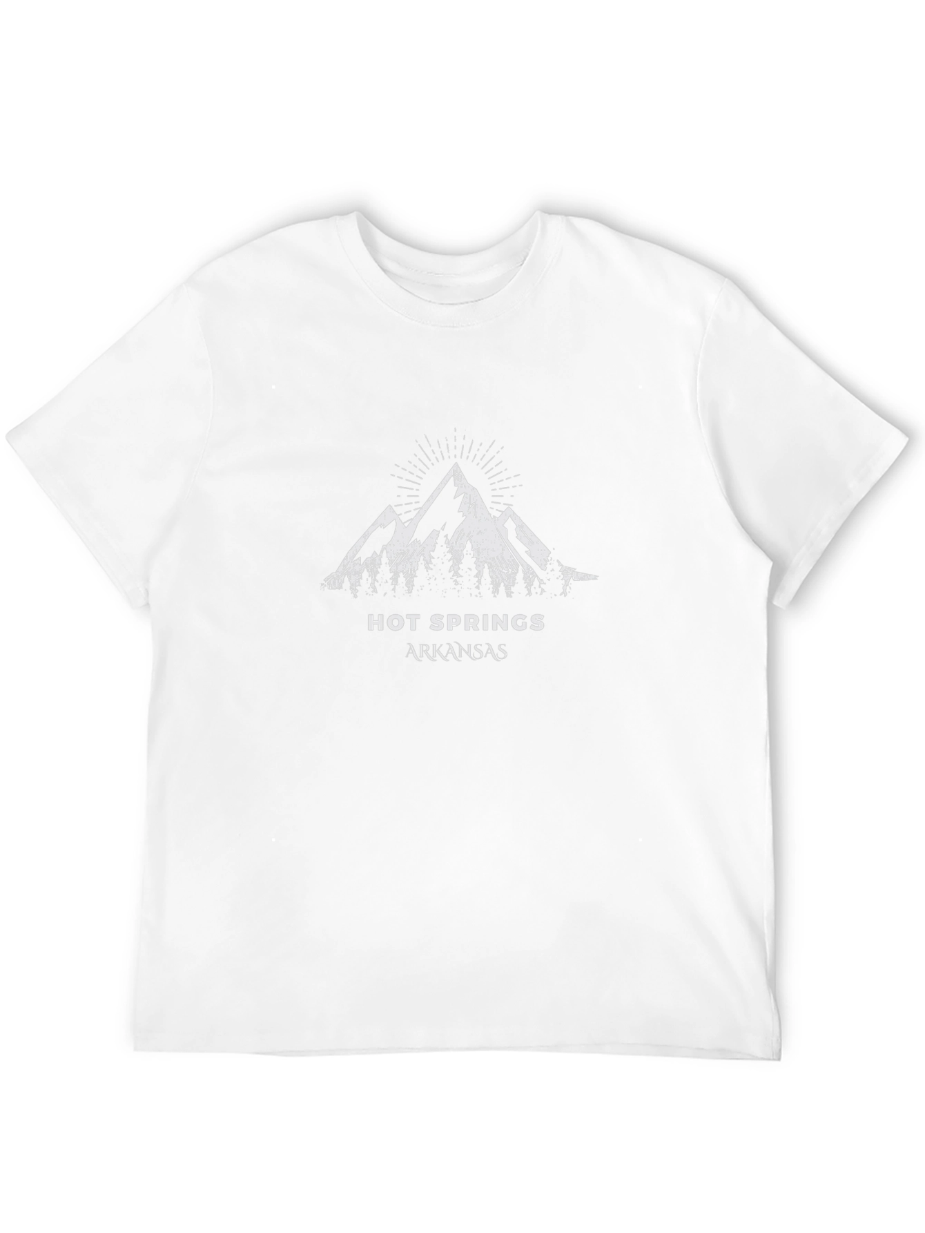 Hot Springs Arkansas Mountain Graphic Tee