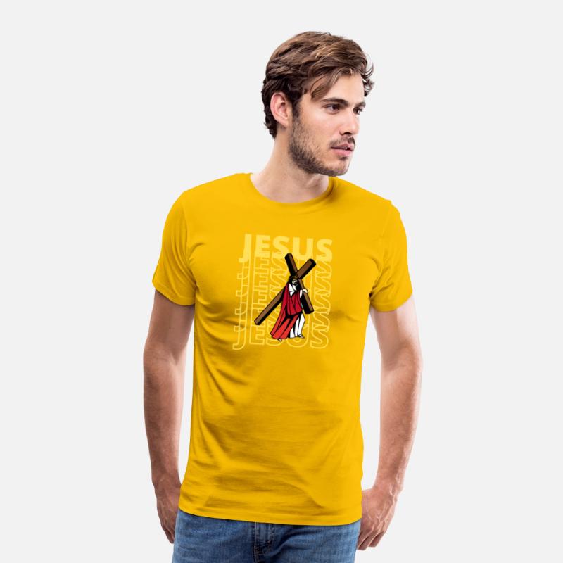 Retro Cross Jesus