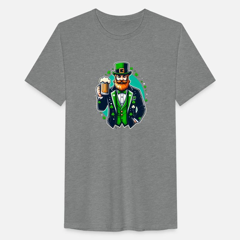 Saint Patrick's Day on a men's t-shirt