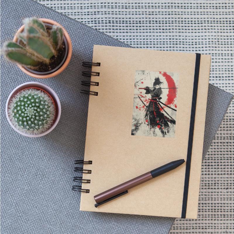 Samurai Spirit in Red and Black