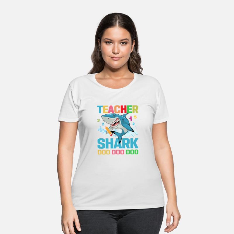 Teacher Shark Doo Doo Doo - Funny Teacher Design
