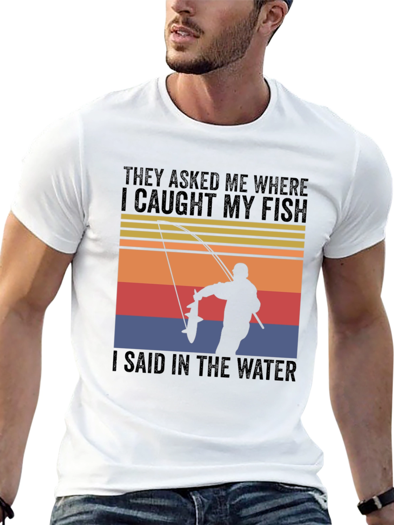 Fishing T-Shirt - Caught My Fish