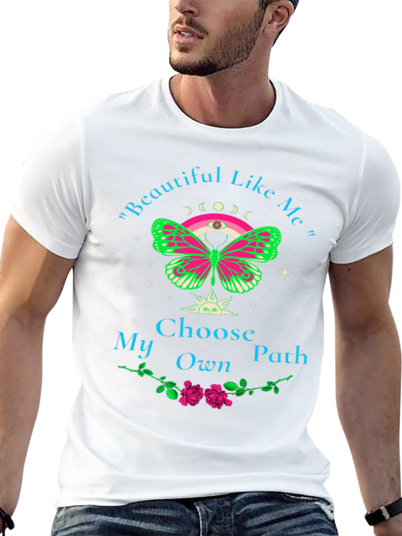 Beautiful Like Me Butterfly T-Shirt