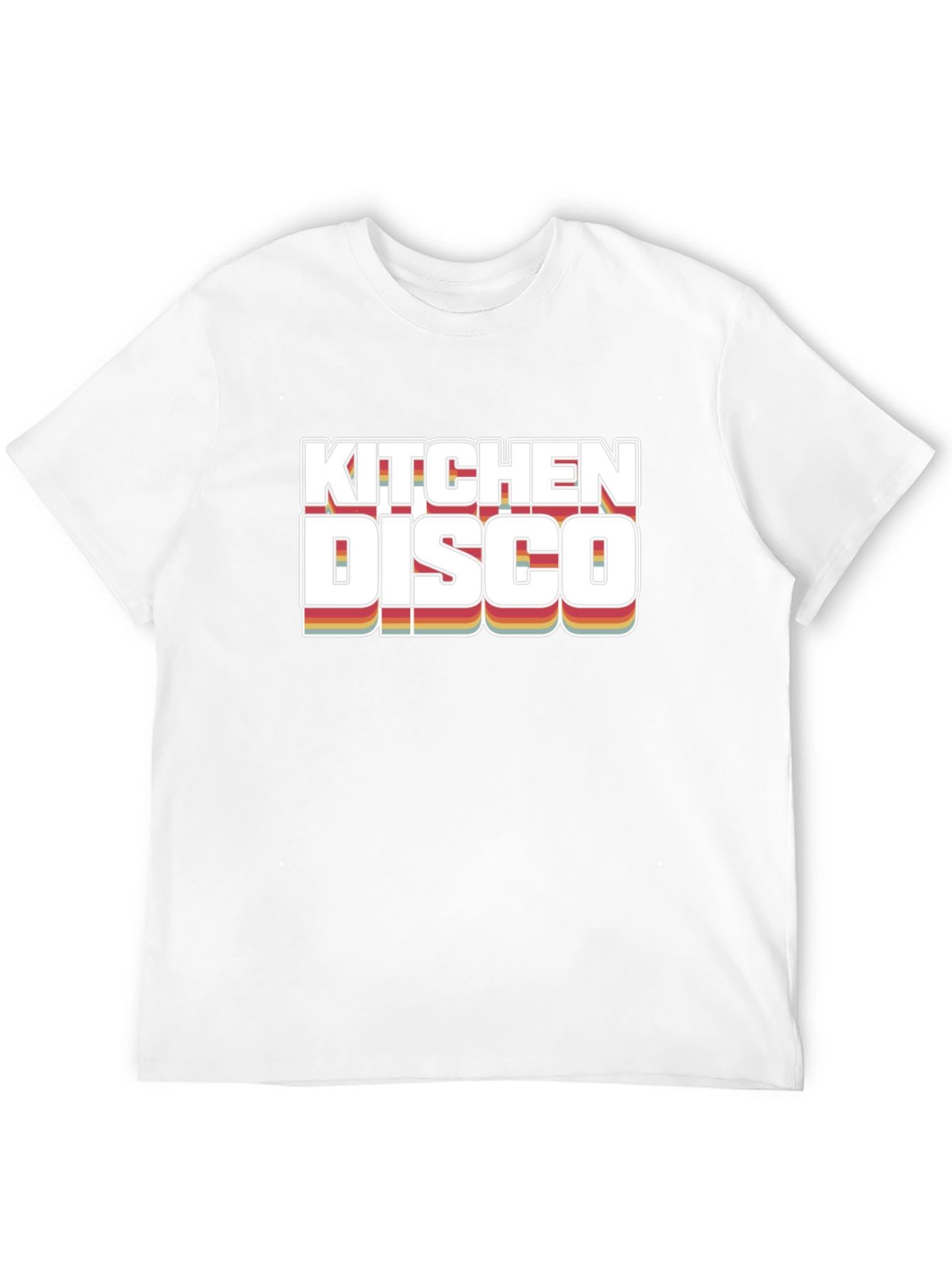 Kitchen Disco Graphic Tee - Retro Style T-Shirt