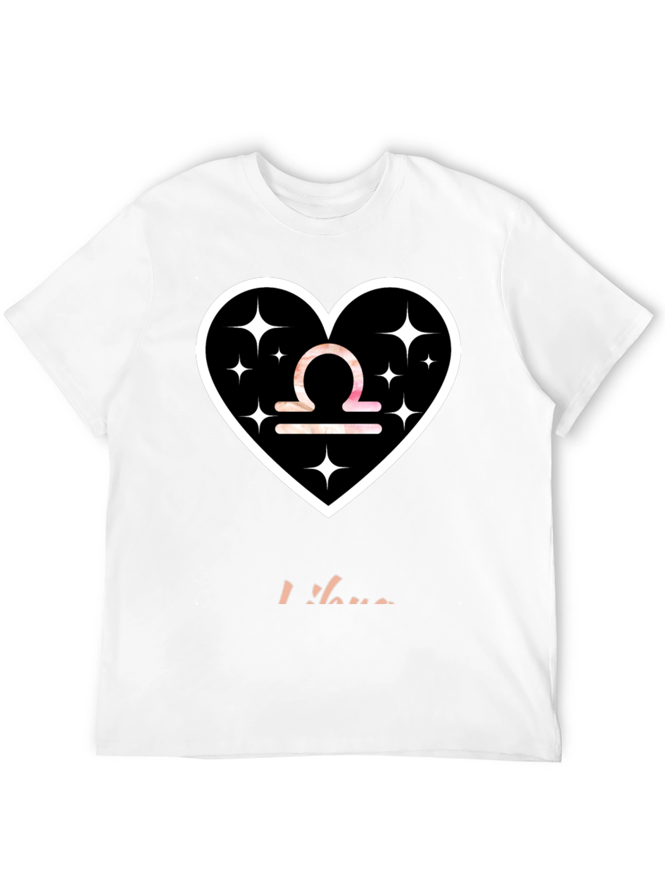 Libra Zodiac Sign Graphic T-Shirt