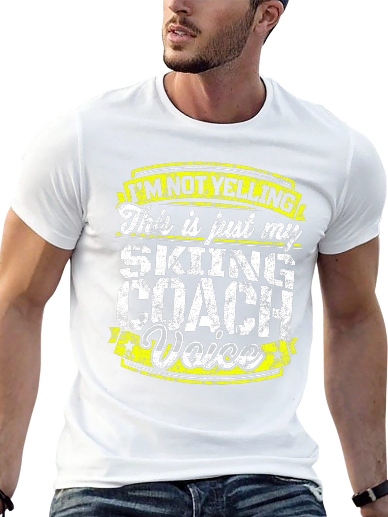 Skiing Coach Voice T-Shirt