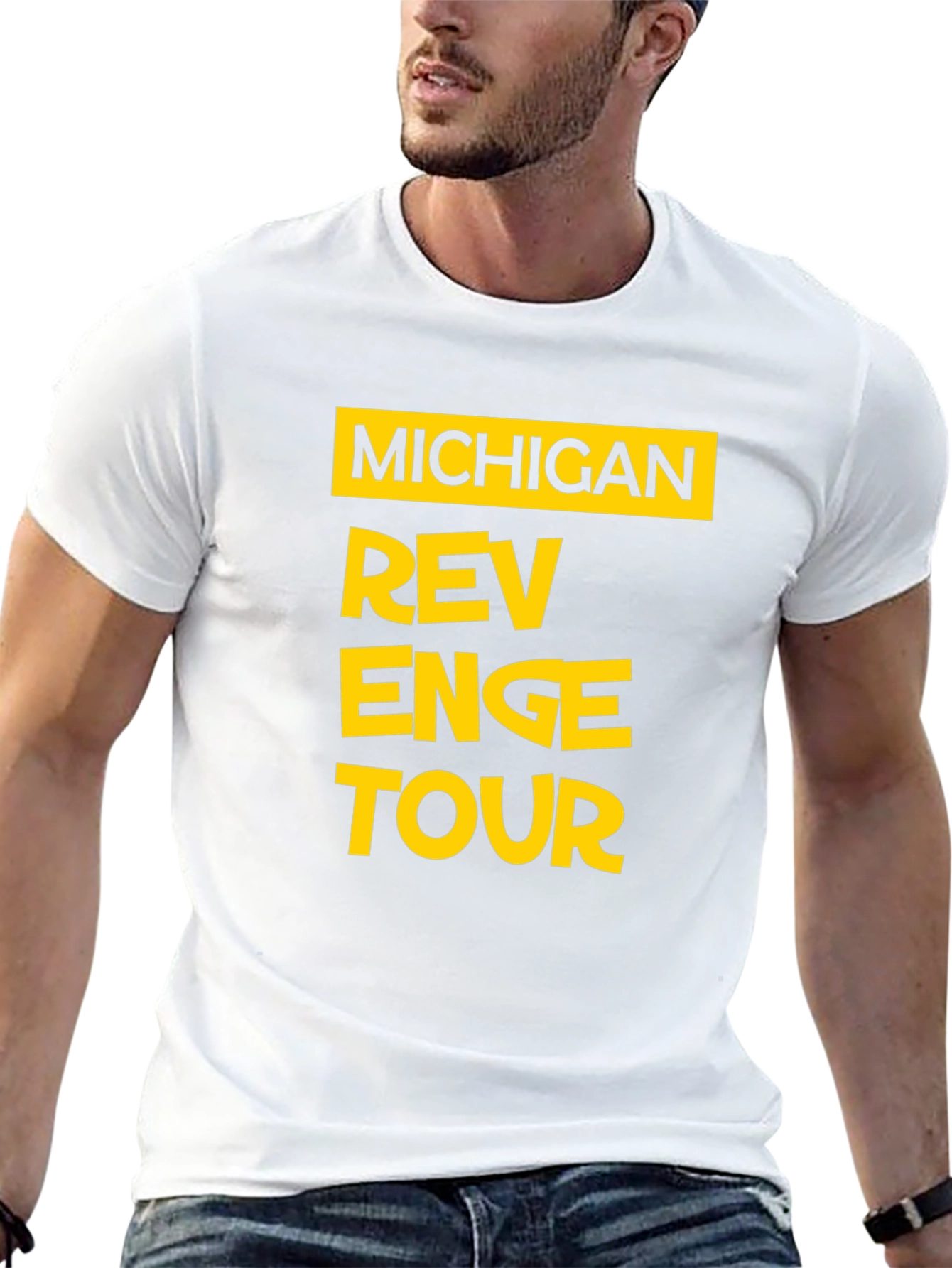 Michigan Revenge Tour Black T-Shirt