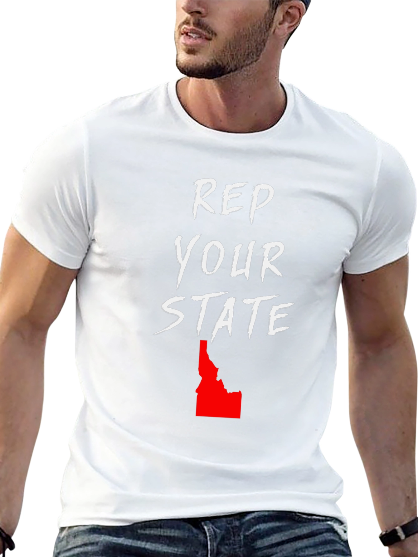 Rep Your State Graphic T-Shirt - Idaho
