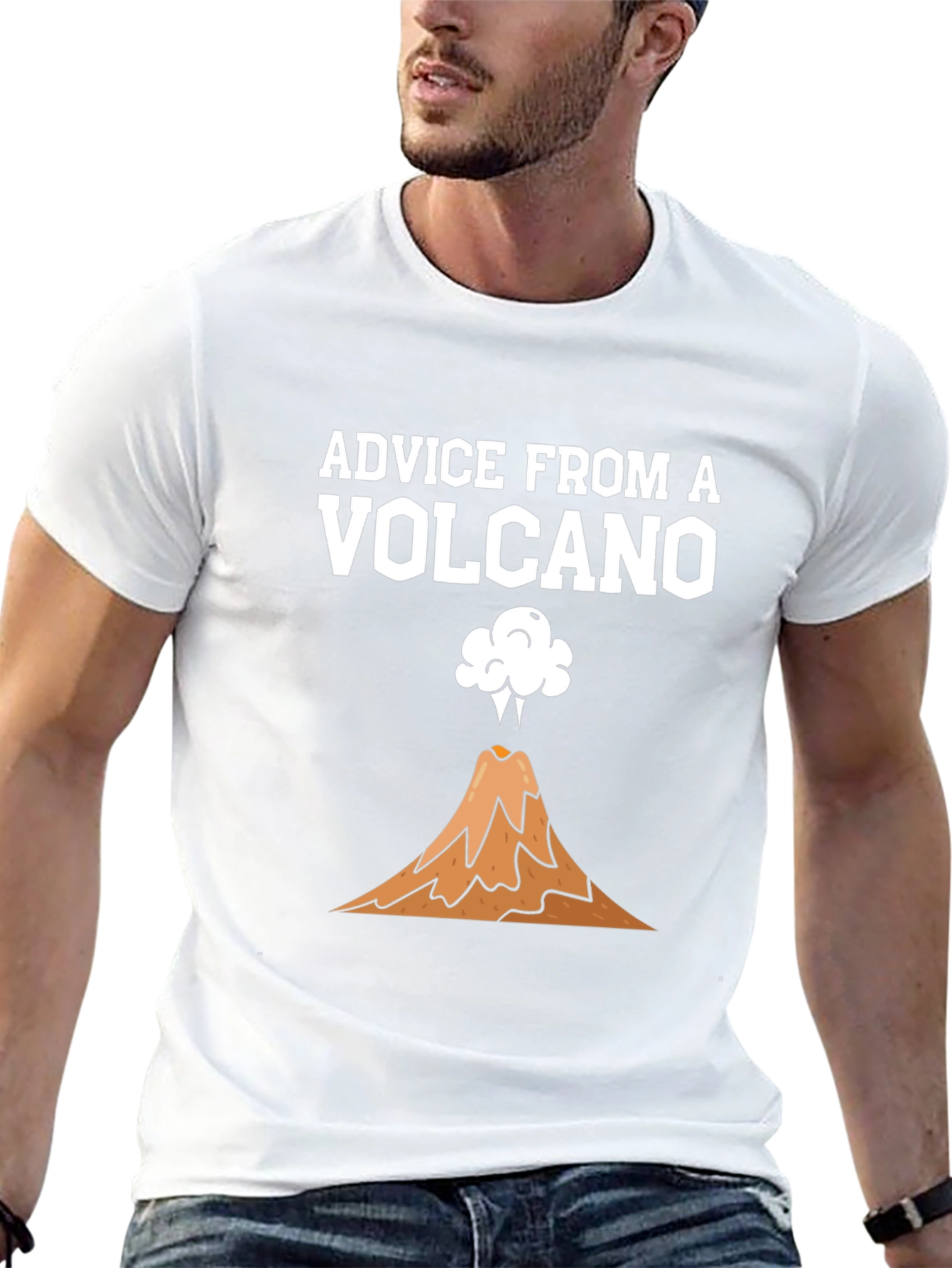 Advice From A Volcano Graphic T-Shirt
