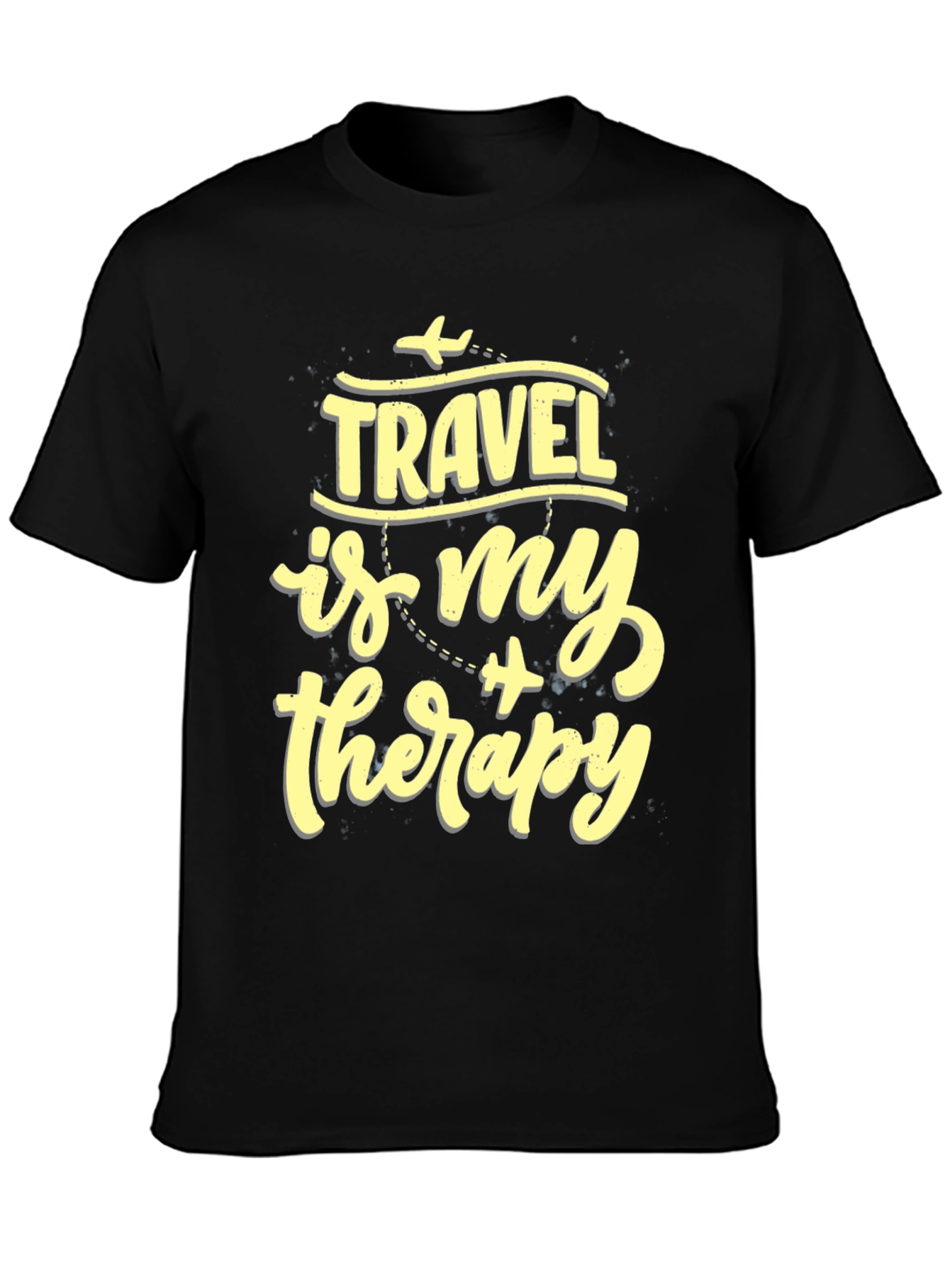 Travel is My Therapy Graphic T-Shirt