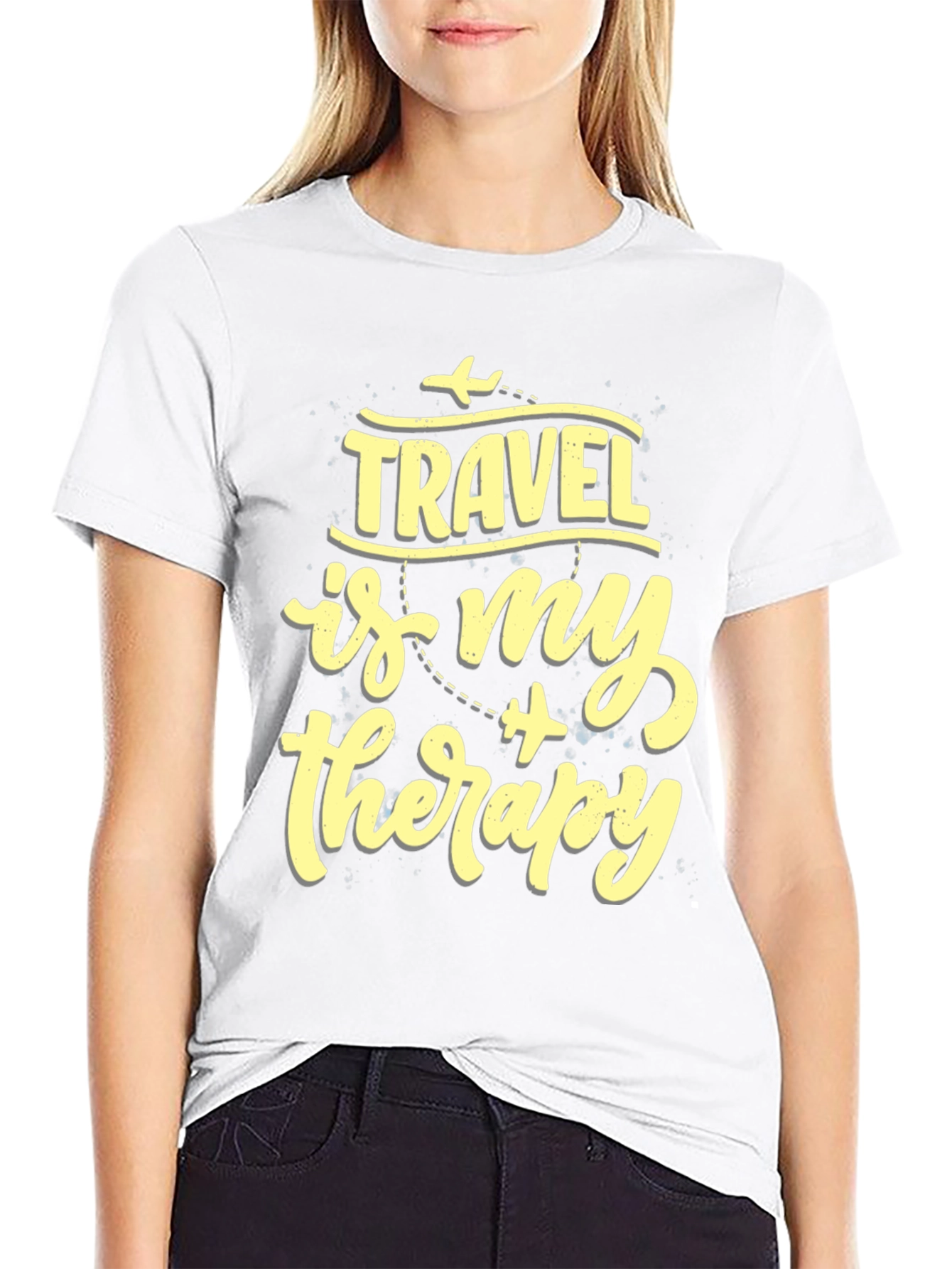 Travel is My Therapy Graphic T-Shirt
