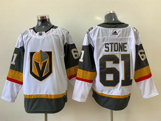 Men's Vegas Golden Knights Mark Stone #61 White Breakaway Player Jerseys