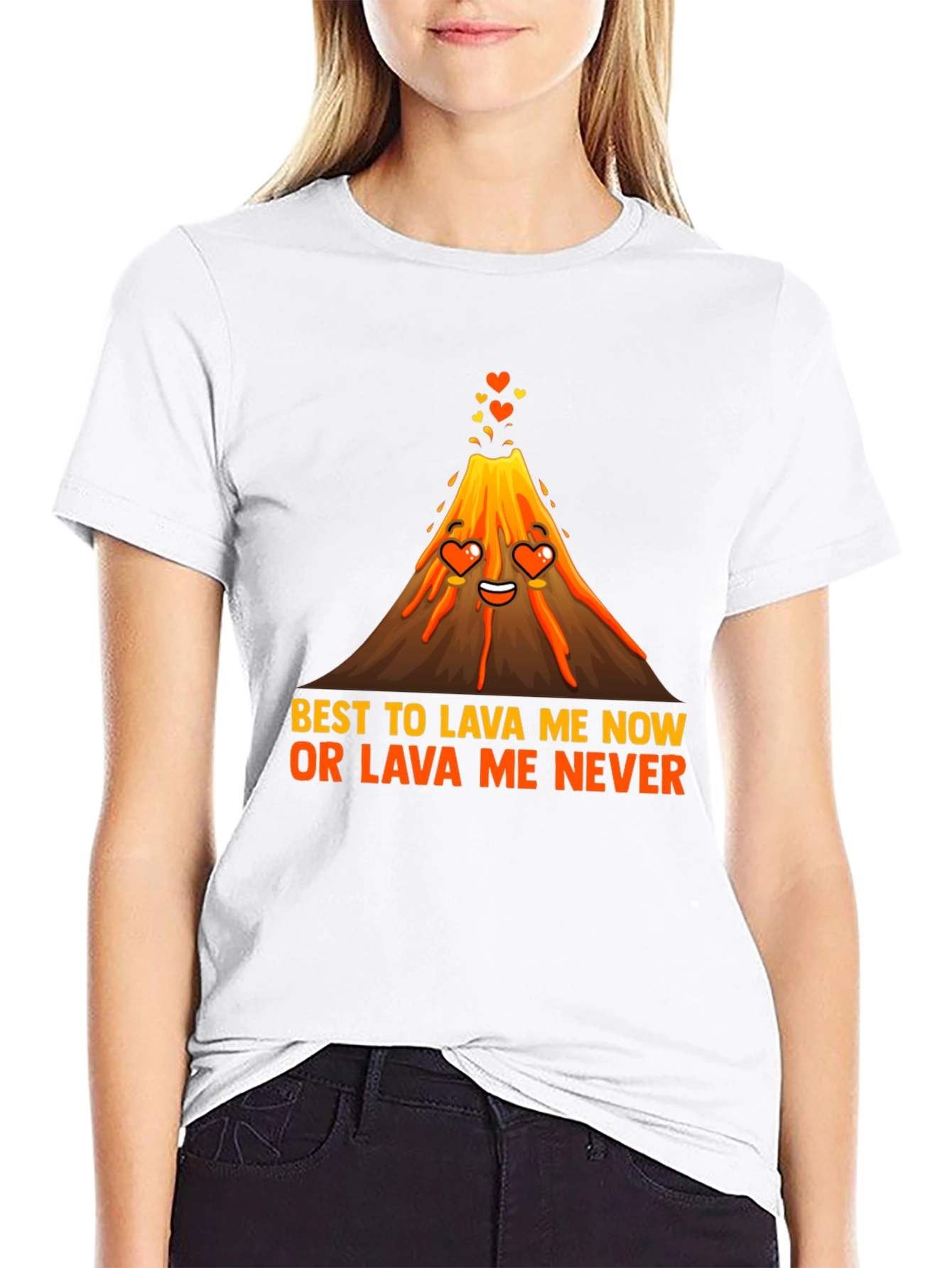 Lava Me Now T-Shirt - Funny Volcano Love Tee