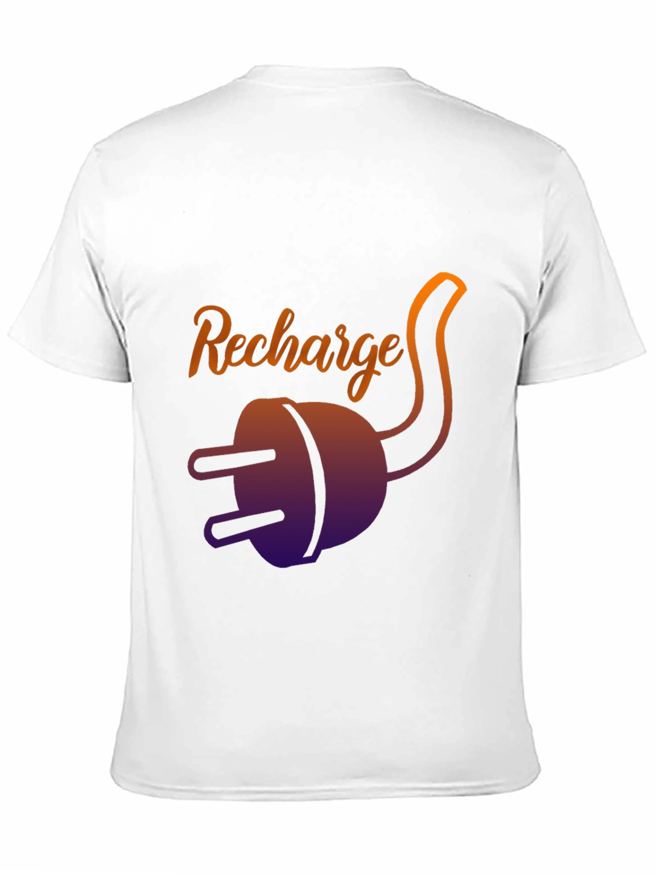 Recharge T-Shirt: Stylish Comfort in Black