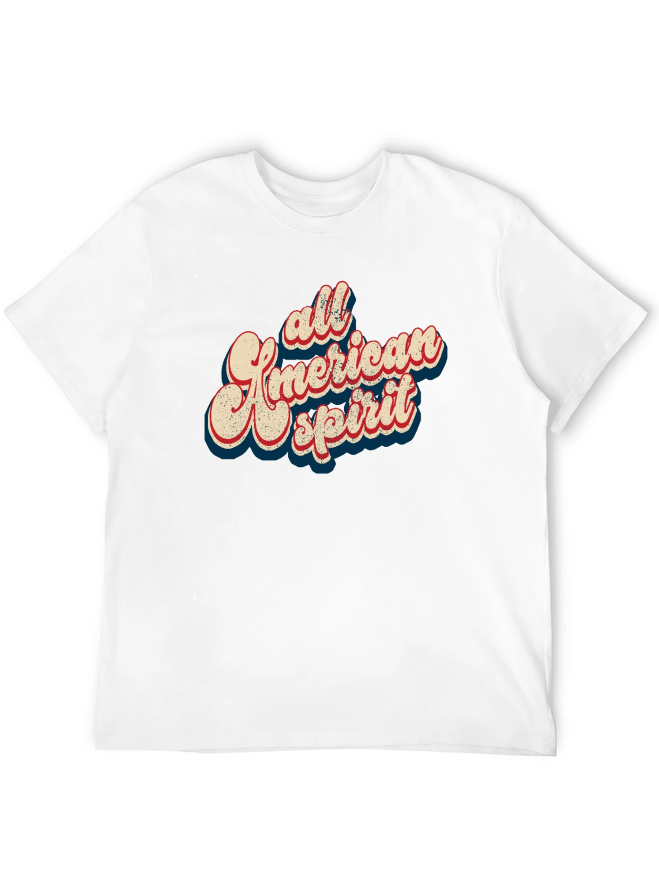 All American Spirit Graphic Tee - Black