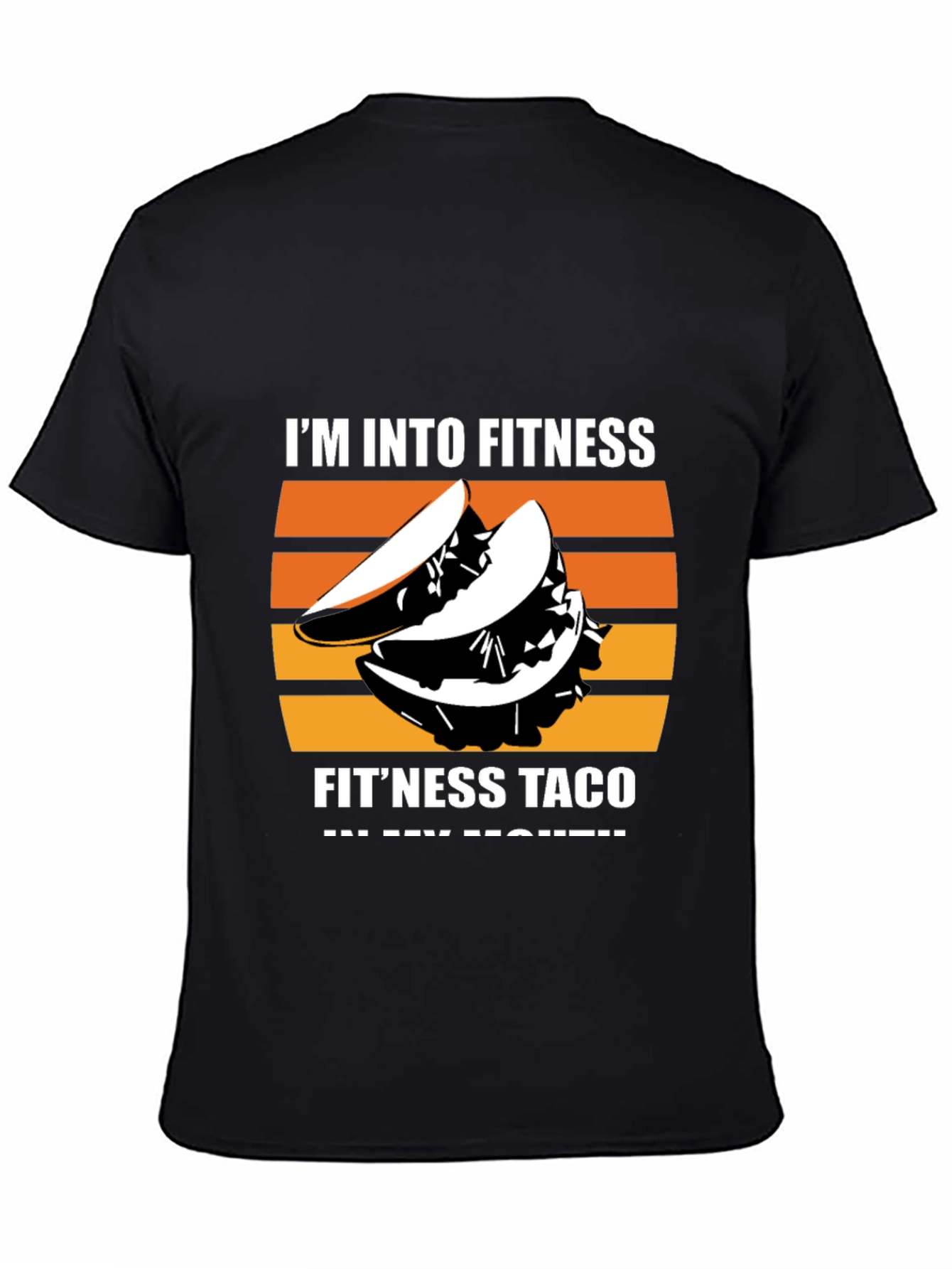 Fitness Taco Graphic Tee - Fun Novelty T-Shirt