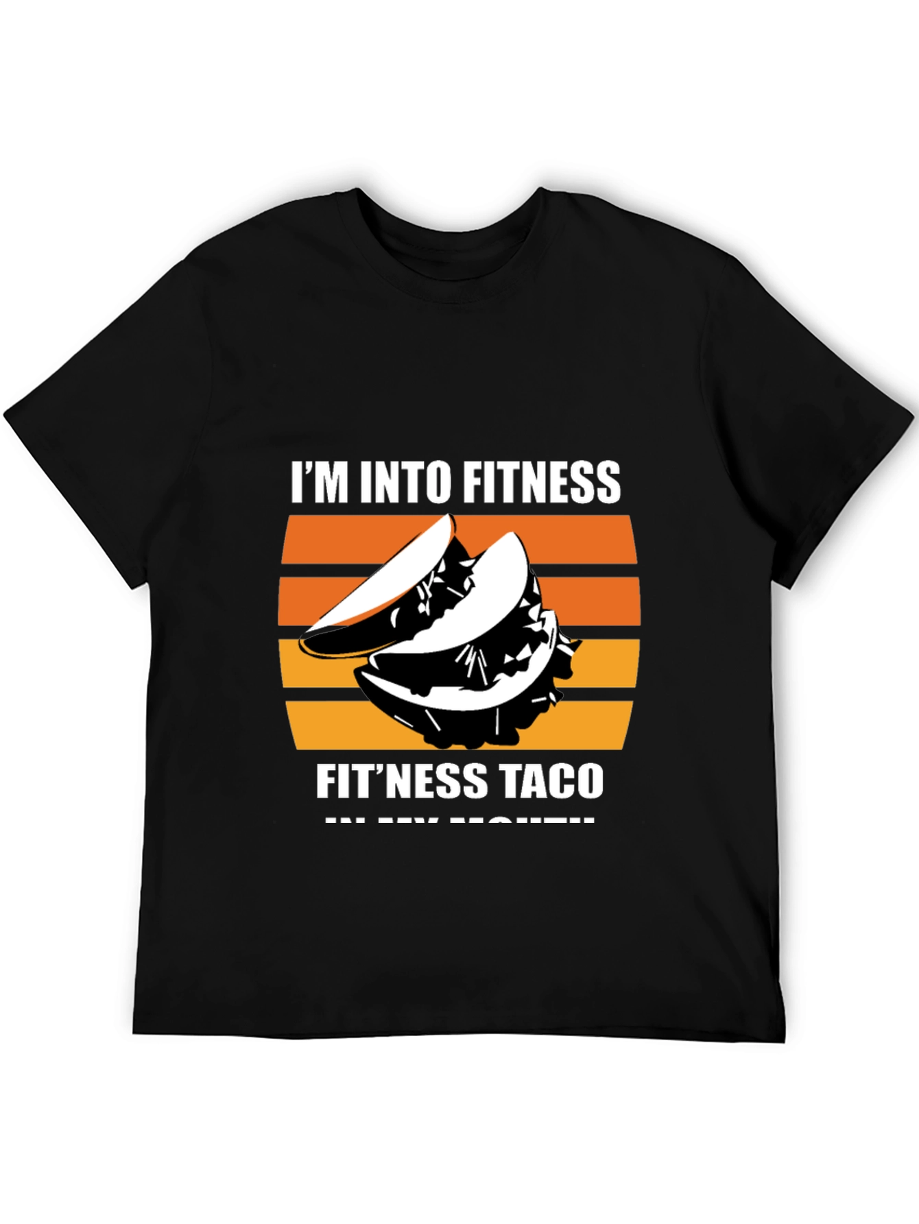 Fitness Taco Graphic Tee - Fun Novelty T-Shirt