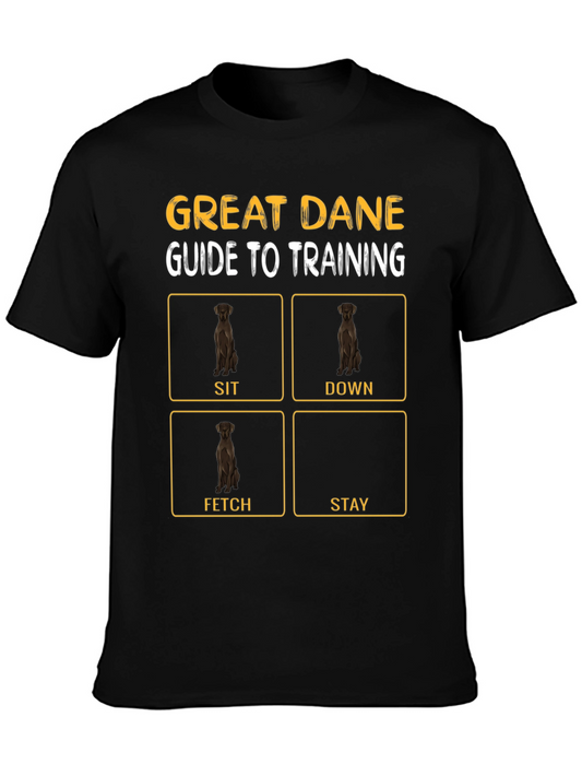 Great Dane Training Guide T-Shirt